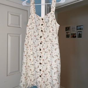 American Eagle Floral Button-Down